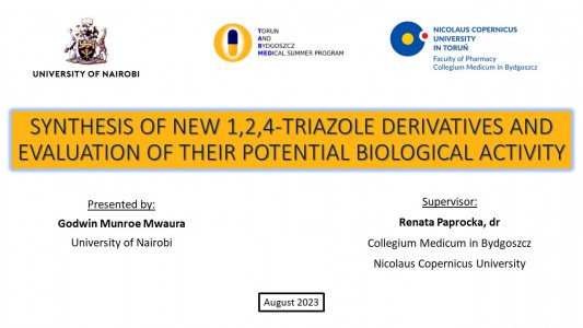 Letni program TABMED (Torun and Bydgoszcz Medical Summer Program) w Katedrze Chemii Organicznej, realizowany przez zagranicznych studentów kierunku farmacja . Kliknij, aby powiększyć zdjęcie.
